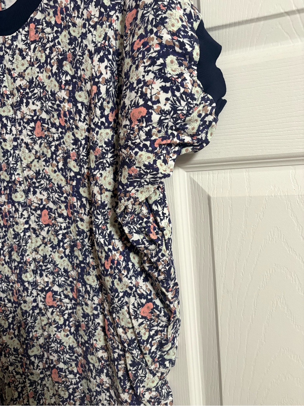 COS floral midi dress short sleeve cottagecore boho bohemian 10 - Picture 5 of 8
